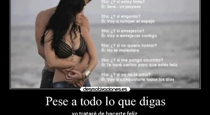 ¡Pese a todo!