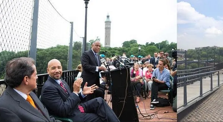 Reabren puente conecta vecindarios dominicanos de NY tras 45 años de cerrado