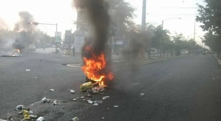 Enfrentamientos en SFM en rechazo de "no ha lugar" a favor de alcalde