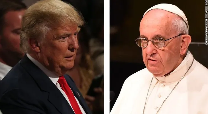 Papa Francisco sobre Trump: "Nunca quiero juzgar a nadie antes de escucharlo primero"