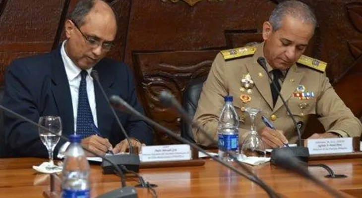 Indotel entrega modernos equipos digitales  a la emisora "La Voz de las Fuerzas Armadas"