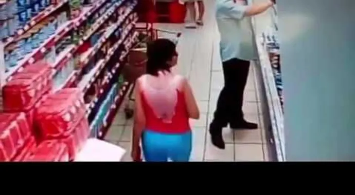 El pervertido del supermercado