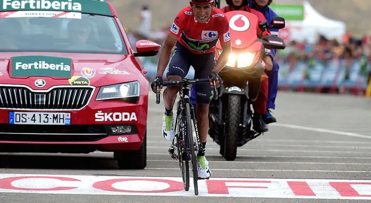Colombianos a la cabeza de la Vuelta a España: Nairo Quintana es líder y Esteban Chaves tercero