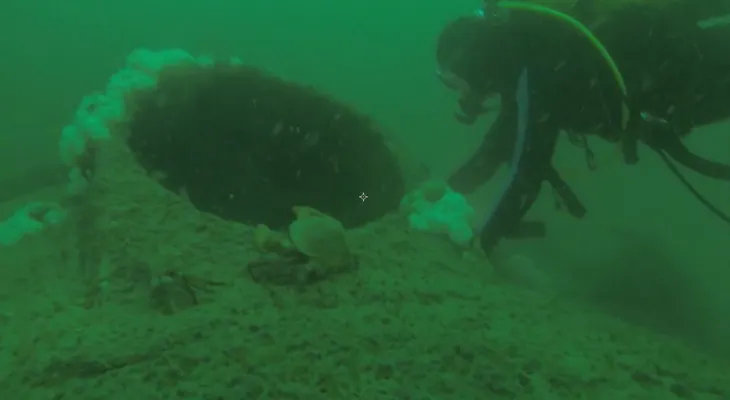Identifican un submarino alemán de la I Guerra Mundial hundido en la costa inglesa