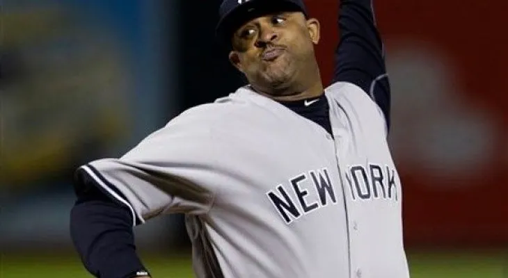 CC Sabathia el lanzador que gana 100 o más juegos con dos equipos 