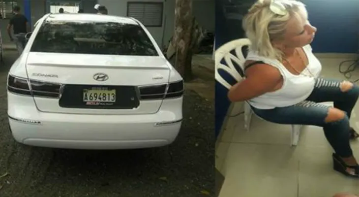 Una rusa atraca un dominicano en Punta Cana y le roba su carro y un celular