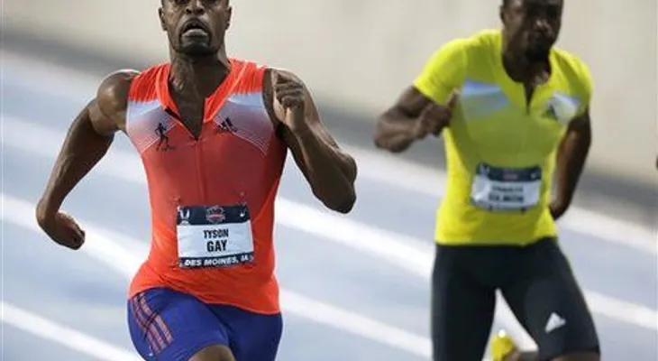 Examen al velocista Tyson Gay detecta sustancia prohibida