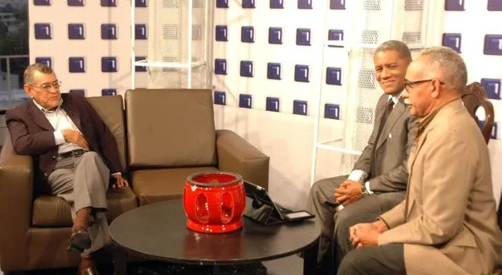 Ultima entrevista de Franklin Franco fue a los periodistas Manuel Jiménez y Felipe Ciprián. 