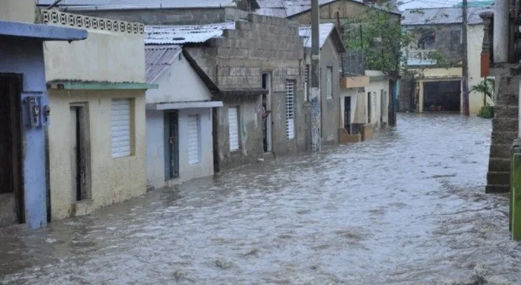 238 viviendas inundadas por las lluvias en Montecristi