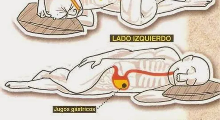 Beneficios de dormir del lado izquierdo