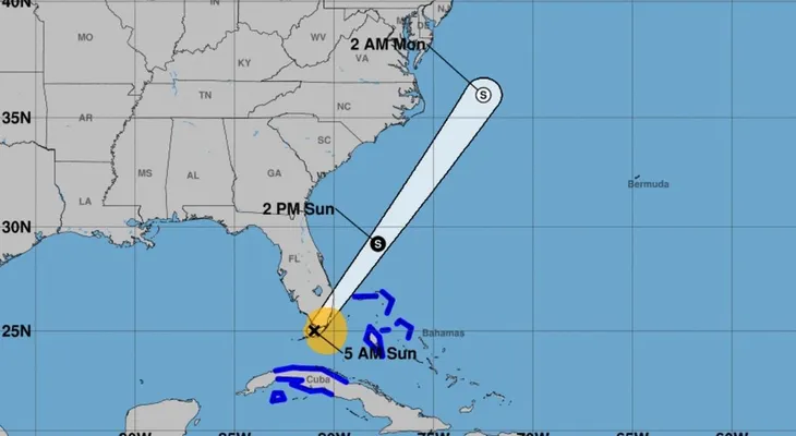 La tormenta tropical Philippe se acerca a los Cayos de Florida
