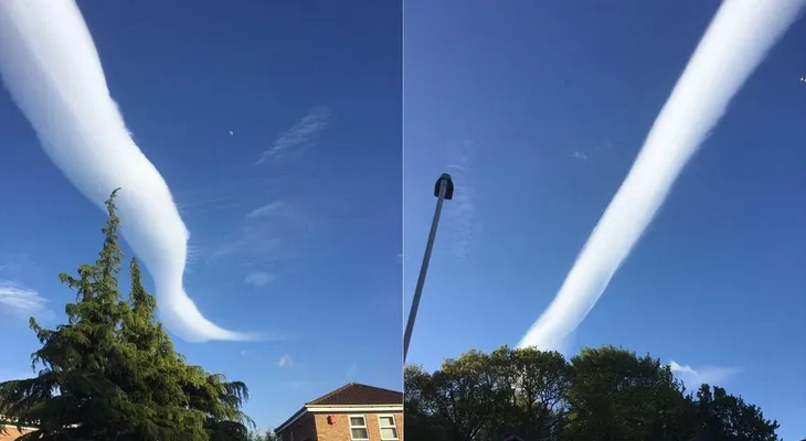 Las extrañas nubes que atemorizaron a un pequeño poblado medieval