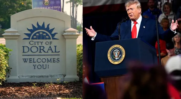 Trump pierde apoyo en Doral, la 'Doralzuela' de Florida, por su manejo de la inmigración