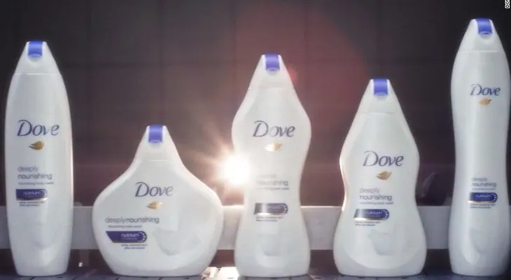 Las nuevas botellas de Dove tenían una buena intención, pero causaron polémica