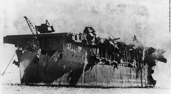 Resuelven el misterio de un portaaviones de la Segunda Guerra Mundial