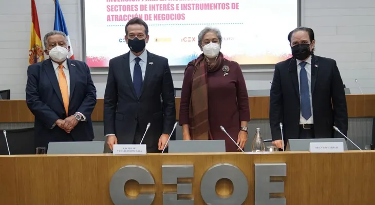 Ministro de Industria, Comercio y Mipymes asegura en RD están dadas todas las condiciones para que españoles inviertan