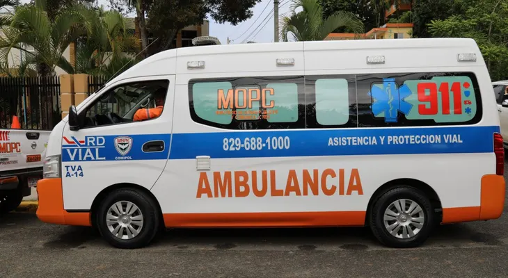 SNS aclara que no pertenece al 9-1-1 ambulancia accidentada durante simulacro de terremoto en San Pedro