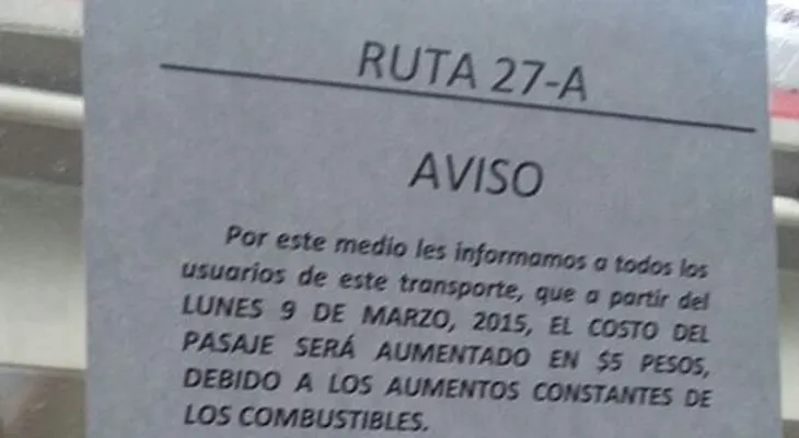 Chóferes públicos suben 5 pesos al pasaje en RD
