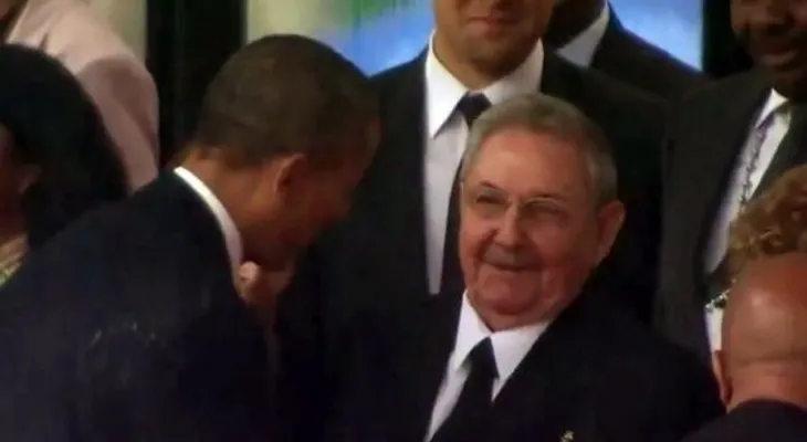 "Señor presidente, yo soy Castro", le dijo Raúl Castro a Obama 
