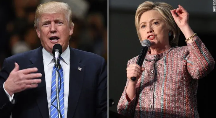 Encuesta de CNN: Donald Trump aventaja en 2 puntos a Hillary Clinton