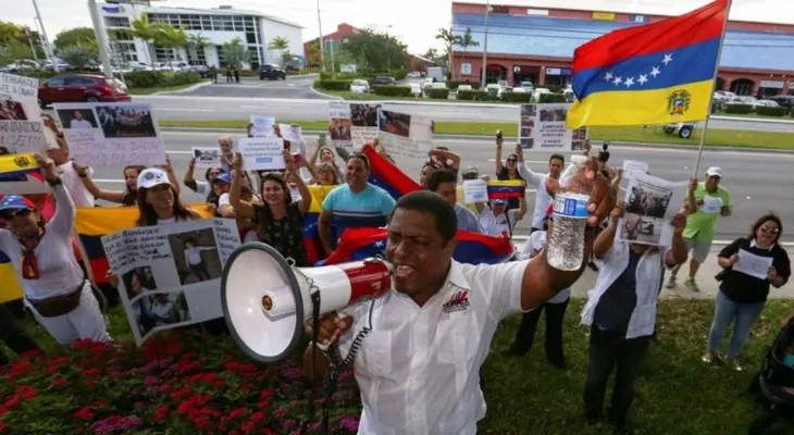 Exilio venezolano repudia la "brutal represión" de las protestas en Venezuela