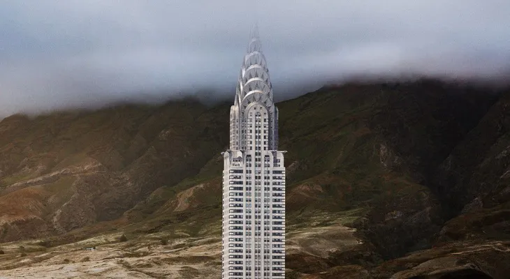 Desnudando a Nueva York: ¿Cómo se verían los edificios icónicos en medio de un desierto?