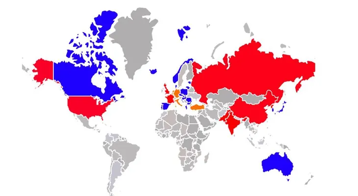 Mapa nuclear: dónde están los arsenales que pueden destruir el mundo