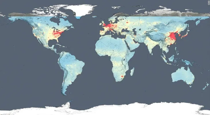¿Cuáles son los países más contaminados? La NASA te lo muestra