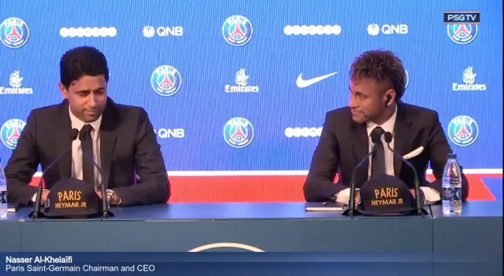 El PSG presenta a Neymar