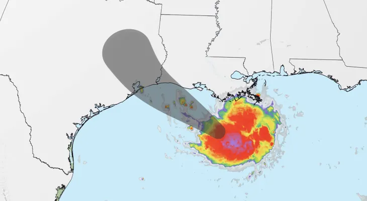 Alerta de huracán por la tormenta tropical Edouard en la costa de Texas y Luisiana
