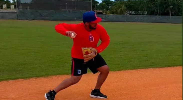 Wander Franco se une a las prácticas del equipo dominicano