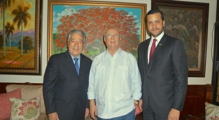 El presidente del Conep se reúne con Hipólito Mejía