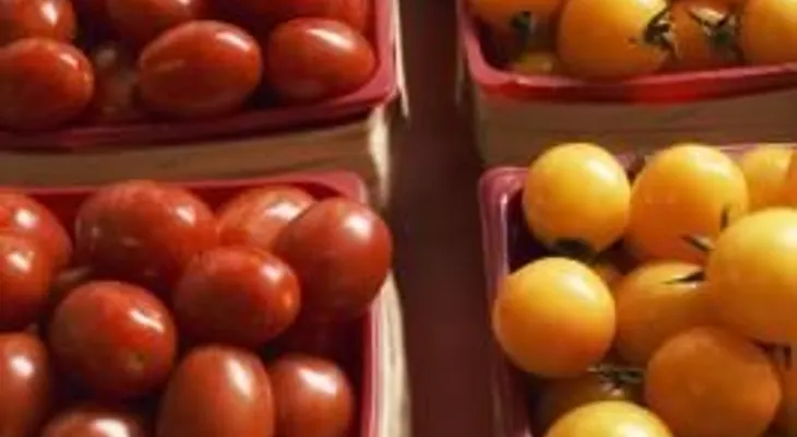 Las calorías de los tomates dulces de uva