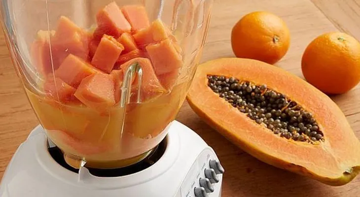 Efectivo licuado de lechosa (papaya) para adelgazar y limpiar el colon 