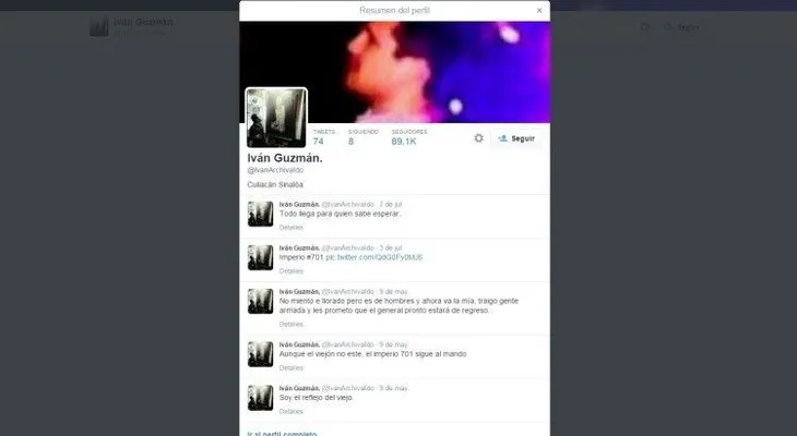 ¿Hijo de El Chapo filtró en Twitter los planes de fuga de su padre?