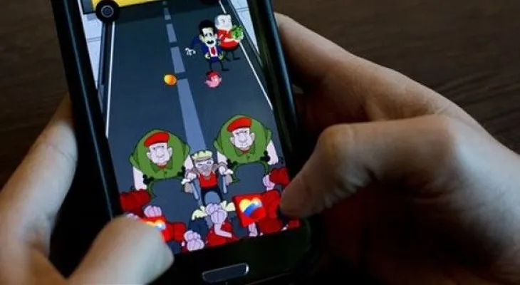 Incidente de Maduro con un mango inspira juego para celular 