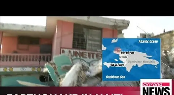 Video 1 sobre el temblor que sacudió Haití; al menos 11 muertos, 100 heridos