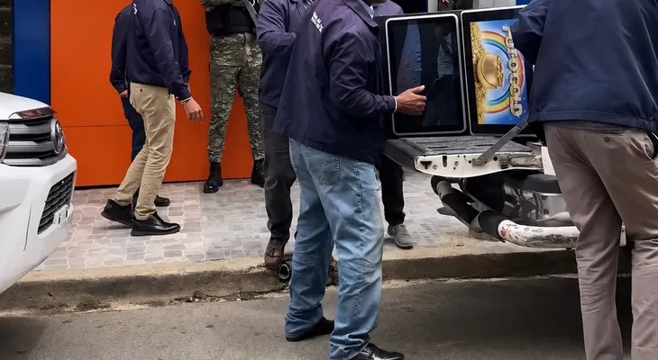 Decomisan tragamonedas irregulares durante operativo en Yamasá