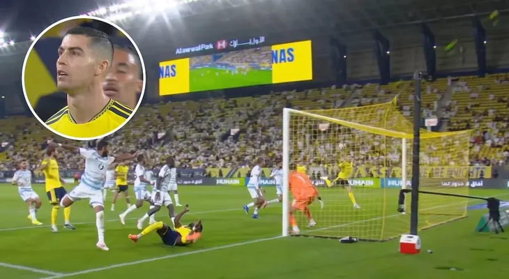 Cristiano Ronaldo falla un penal y una ocasión sin arquero en el triunfo 1-0 del Al Nassr sobre Neom Sports