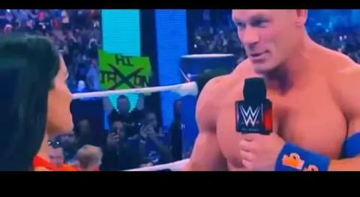 John Cena le pide matrimonio a Nikki Bella en el propio ring 