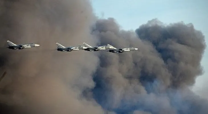 Publican primer video del operativo ruso contra el Estado Islámico en Siria (VIDEO)