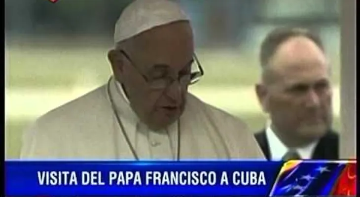 El Papa Francisco agradeció recibimiento del pueblo cubano (VIDEO)