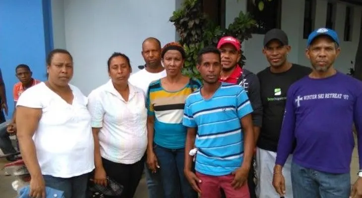 Familiares de Danny Vásquez Santana, muerto en accidente, protestan contra Policía