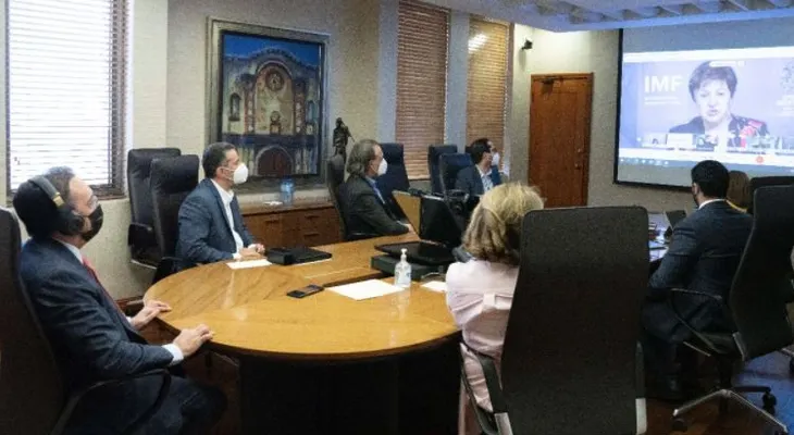 Gobernador BC participa en encuentro con ejecutiva FMI y autoridades del hemisferio occidental de ese organismo