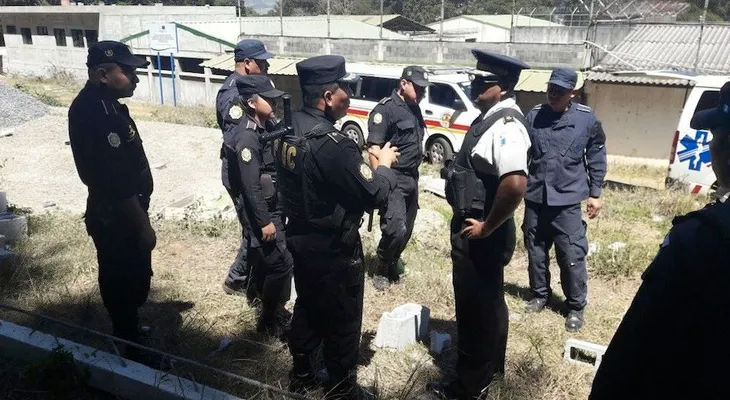 Se registra un motín en un correccional en Guatemala