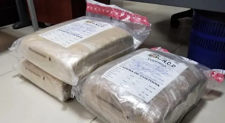 DNCD ocupa cinco pacas presumiblemente de marihuana en Dajabón; armas en Montecristi y SDE