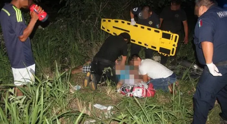 Hombre muere al chocar vehículo que conducía con una vaca