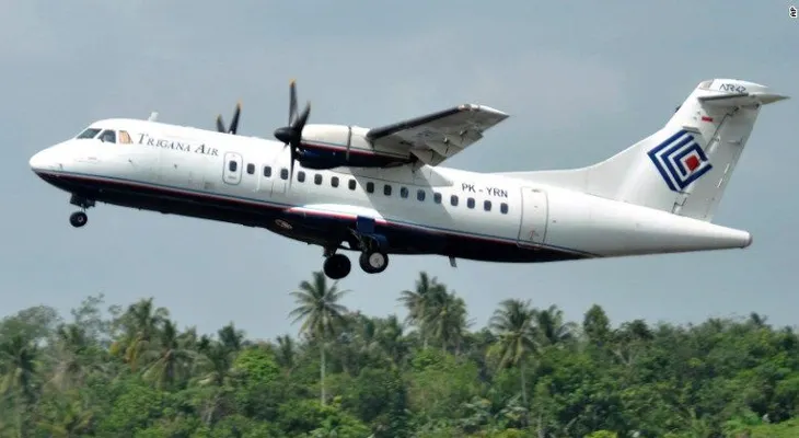 Las autoridades de Indonesia reportan que fueron hallados los restos del avión de Trigana Air