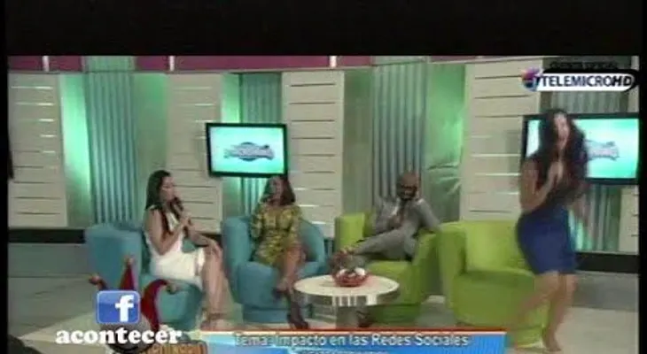 Yubelkis Peralta se molesta con Anabel Alberto, se para y se marcha de entrevista a Candy Flow.
