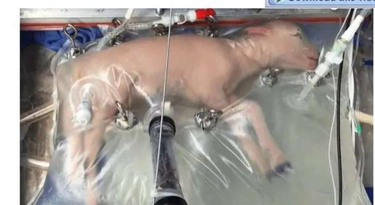 Los investigadores Marcus Davey y Emily Partridge desarrollan útero que mantiene vivo a niños prematuros 
